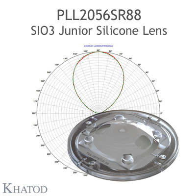 PLL2056SR11 SIO3 JUNIOR Silicone Lenses for COB LEDs