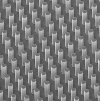 Aledia, a Nanowire LED developer Completes Series B Financing; Signs Development and Supply Contracts Aledia develops and produces gallium nitride (GaN) nanowire LEDs on silicon. (Scanning electron microscope image of nanowire crystals).
