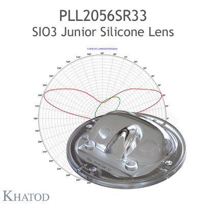 PLL2056SR11 SIO3 JUNIOR Silicone Lenses for COB LEDs