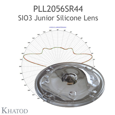PLL2056SR11 SIO3 JUNIOR Silicone Lenses for COB LEDs