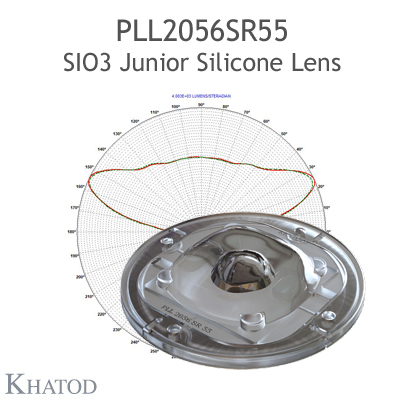 PLL2056SR11 SIO3 JUNIOR Silicone Lenses for COB LEDs