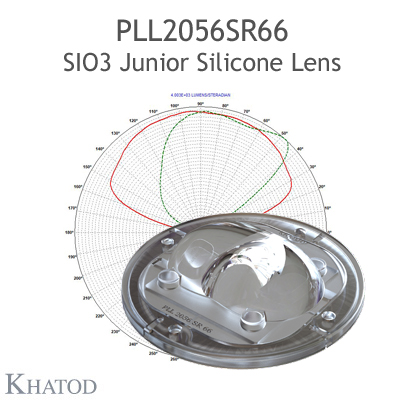 PLL2056SR11 SIO3 JUNIOR Silicone Lenses for COB LEDs