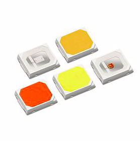 Lumileds introduced the SunPlus 2835 Line of LEDs for horticulture/agriculture. Five of eight available colors shown.